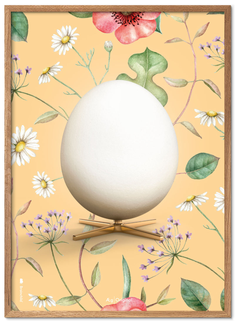 Brainchild – Poster – Flora – Yellow – The Egg