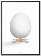 Brainchild – Poster – Watercolor – White – The Egg
