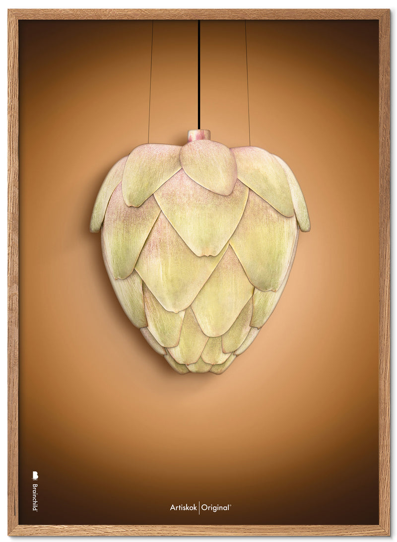 Brainchild – Poster – Classic – Brown – The Artichoke