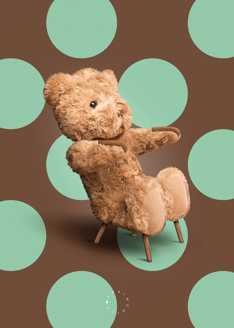 Brainchild – Poster – Modern Edition – The Papa Bear