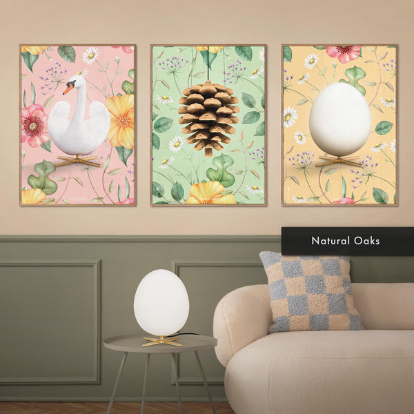 Brainchild – Flora Gallery Wall Bundle – Choose 3 Posters – 18×24 in