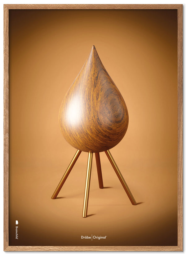 Brainchild – Poster – Classic – Brown – The Drop Figurine