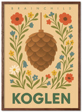 Brainchild – Poster – Flora – Hot sand – The Pine Cone