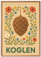 Brainchild – Poster – Flora – Hot sand – The Pine Cone