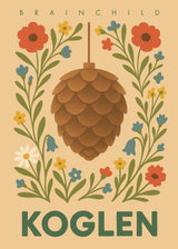 Brainchild – Poster – Flora – Hot sand – The Pine Cone