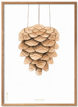 Brainchild – Poster – Watercolor – White – The Pine Cone