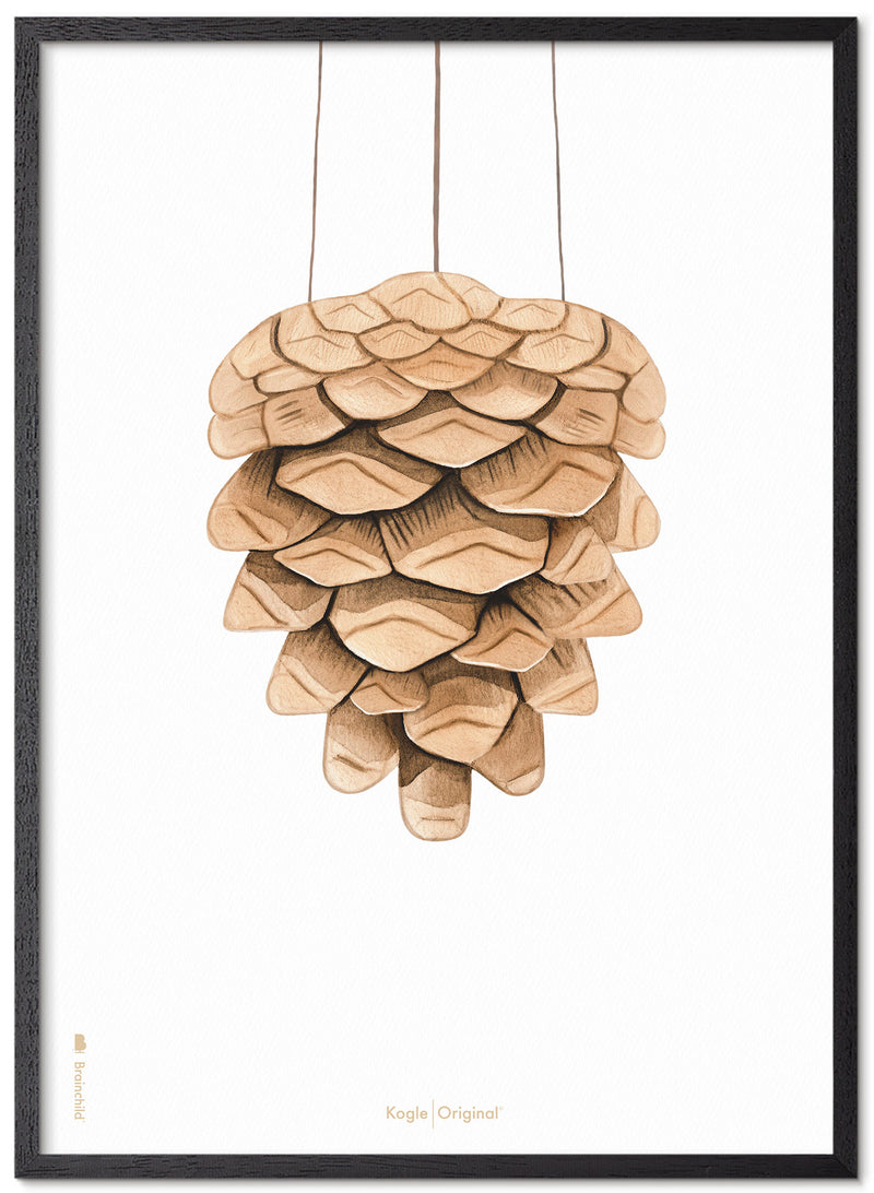 Brainchild – Poster – Watercolor – White – The Pine Cone