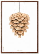 Brainchild – Poster – Watercolor – White – The Pine Cone