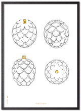 Brainchild – Poster – Classic – Design Sketches – The Pine Cone