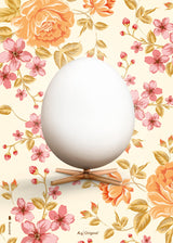 Brainchild – Poster – Flora – Beige – The Egg