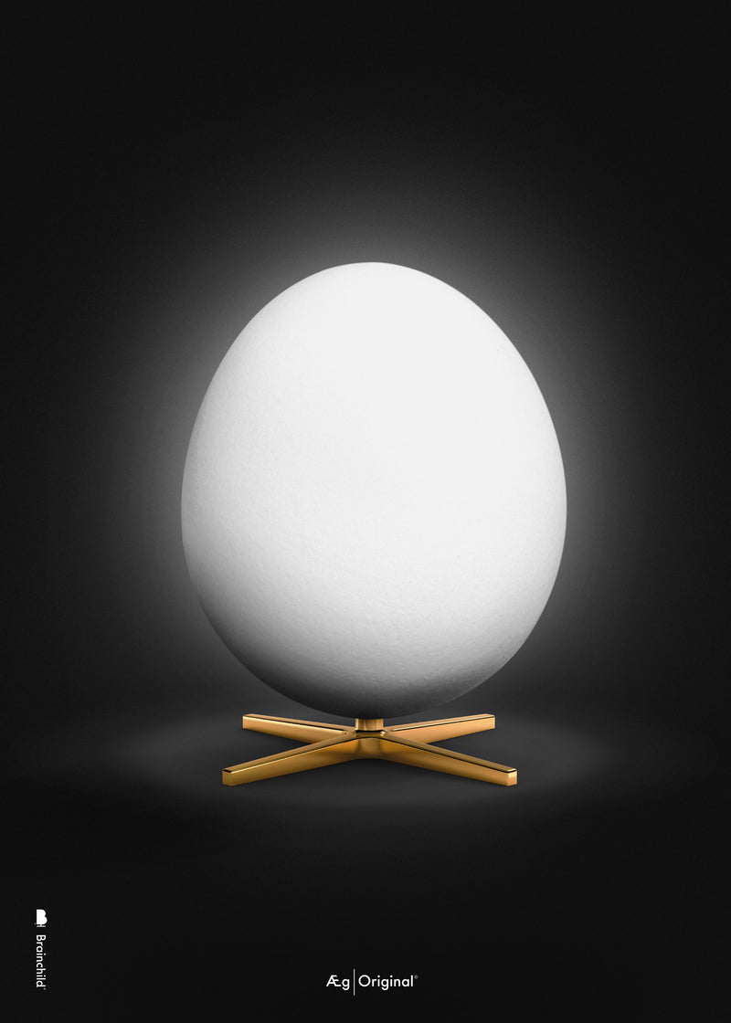 Brainchild – Poster – Classic – Black – The White Egg