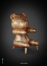 Brainchild – Poster – Classic – Black – The Papa Bear Figurine