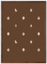 Brainchild – Poster – Design Icons – Brown – Harmony