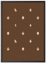 Brainchild – Poster – Design Icons – Brown – Harmony