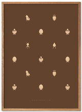 Brainchild – Poster – Design Icons – Brown – Harmony