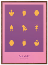 Brainchild – Poster – Design Icons – Pink