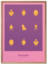 Brainchild – Poster – Design Icons – Pink