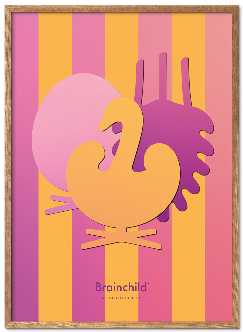 Brainchild – Poster – Design Icons – Pink – Symphony