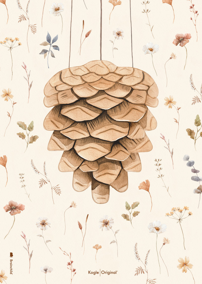 Brainchild – Poster – Flora – Sand – The Pine Cone