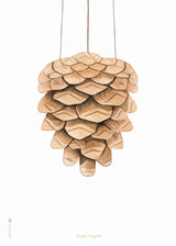 Brainchild – Poster – Watercolor – White – The Pine Cone