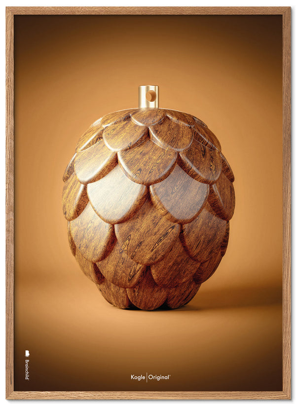 Brainchild – Poster – Classic – Brown – The Pine Cone Figurine