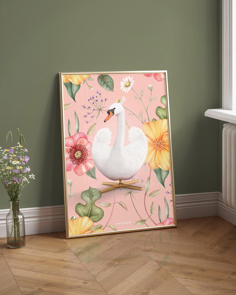 Brainchild – Poster – Flora – Pink – The Swan