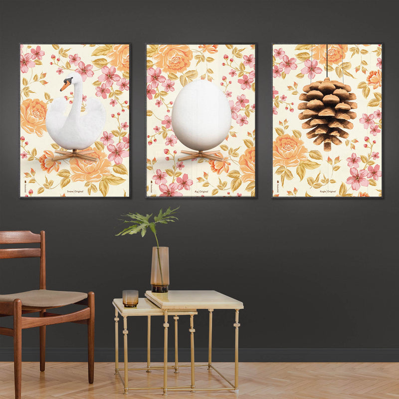 Brainchild – Poster – Flora – Beige – The Pine Cone