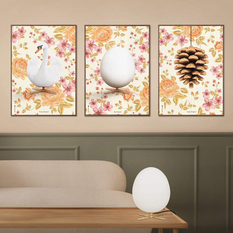 Brainchild – Poster – Flora – Beige – The Pine Cone