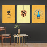 Brainchild – Poster – Classic – Yellow – The Peacock