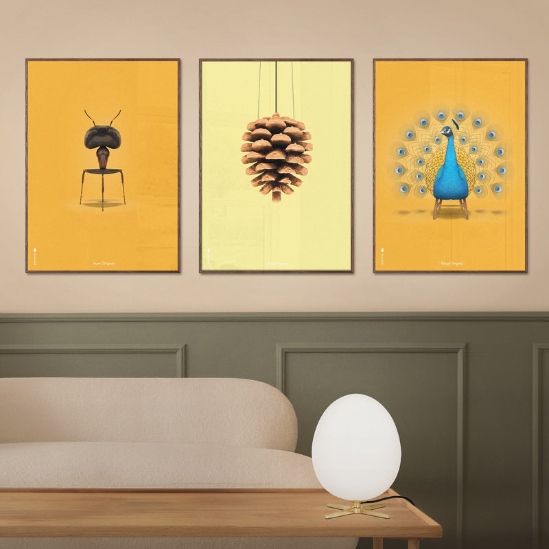 Brainchild – Poster – Classic – Yellow – The Pine Cone