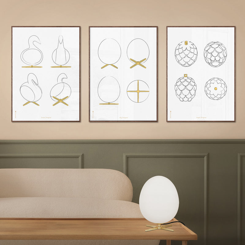 Brainchild – Poster – Classic – Design Sketches – The Pine Cone