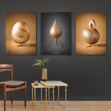 Brainchild – Poster – Classic – Brown – The Swan Figurine
