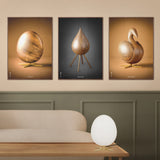 Brainchild – Poster – Classic – Brown – The Swan Figurine