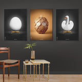 Brainchild – Poster – Classic – Black – The White Egg