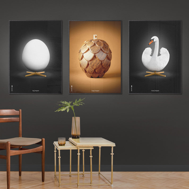 Brainchild – Poster – Classic – Black – The White Egg