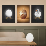 Brainchild – Poster – Classic – Black – The White Egg