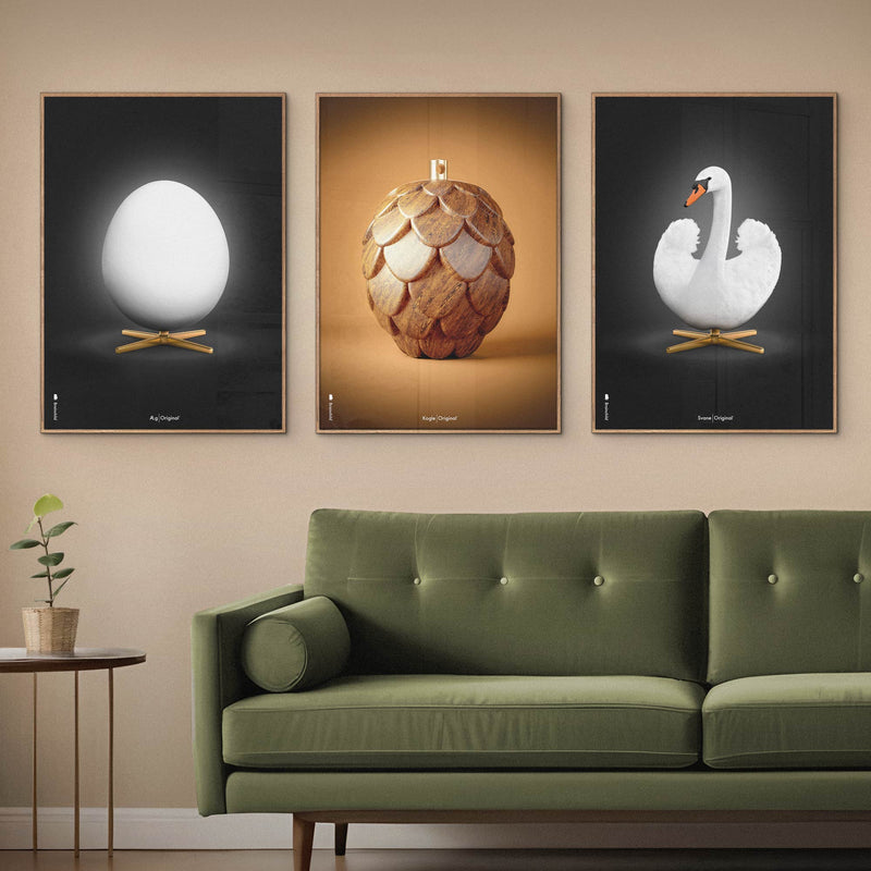 Brainchild – Poster – Classic – Black – The White Egg