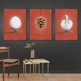 Brainchild – Poster – Classic – Red – The Pine Cone