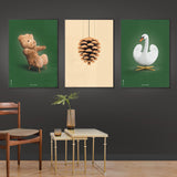 Brainchild – Poster – Classic – Green – The Swan