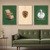 Brainchild – Poster – Classic – Green – The Swan