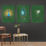 Brainchild – Poster – Classic – Green – The Drop