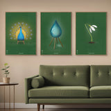 Brainchild – Poster – Classic – Green – The Drop