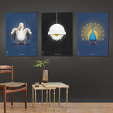 Brainchild – Poster – Classic – Dark Blue – The Pelican