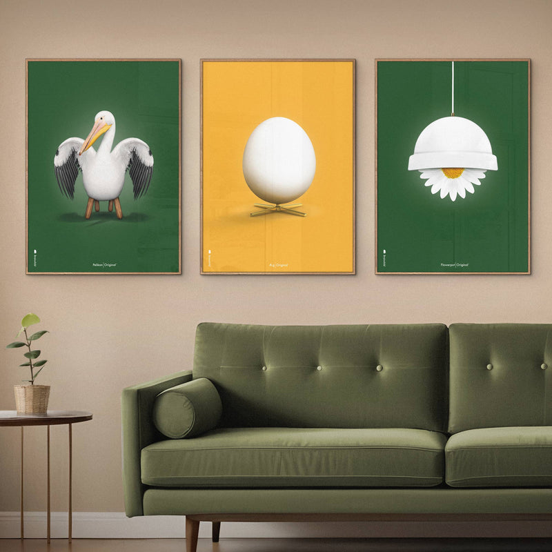 Brainchild – Poster – Classic – Yellow – The Egg