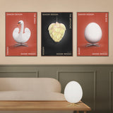 Brainchild – Poster – Danish Design – Red – The Swan