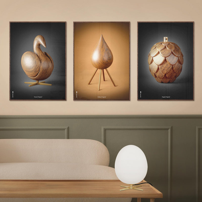 Brainchild – Poster – Classic – Black – The Swan Figurine