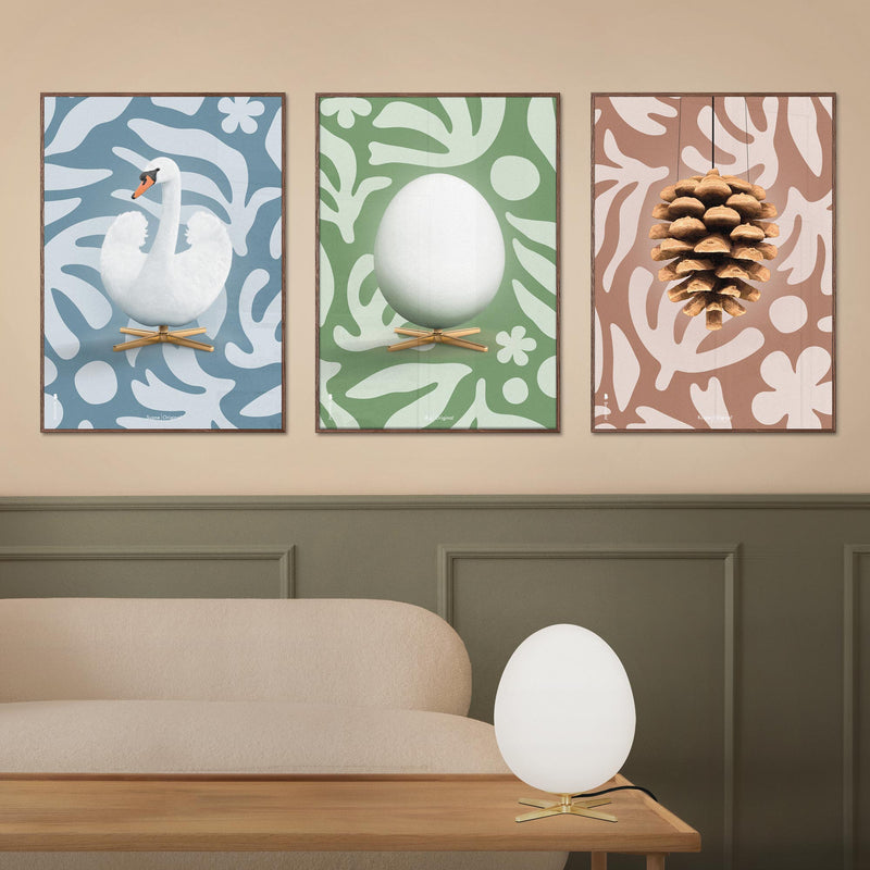 Brainchild – Poster – Flora – Brown – The Pine Cone