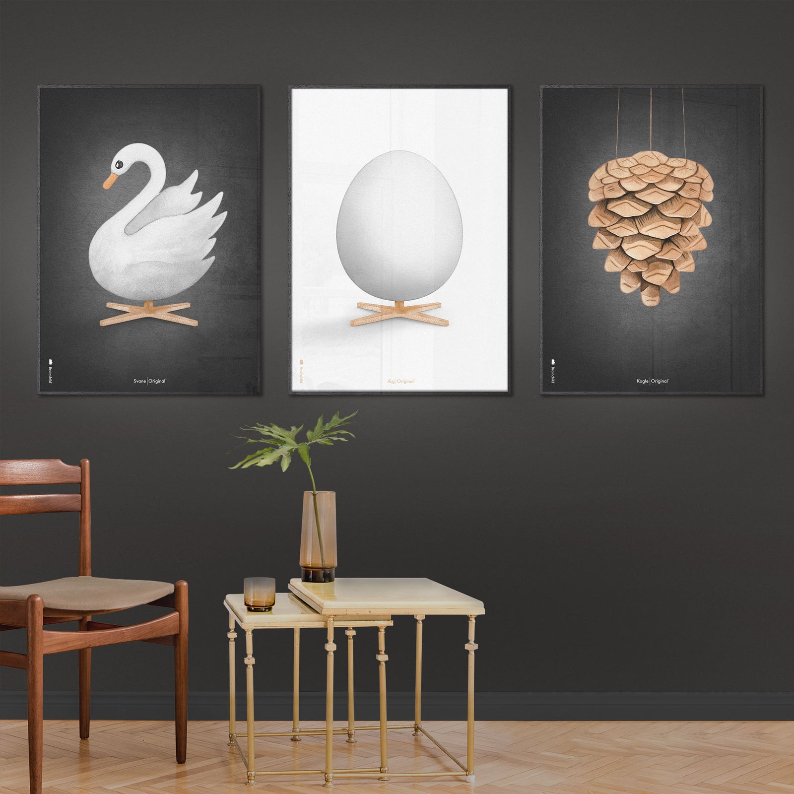 Brainchild – Poster – Watercolor – White – The Egg – Brainchild