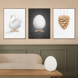 Brainchild – Poster – Watercolor – White – The Pine Cone