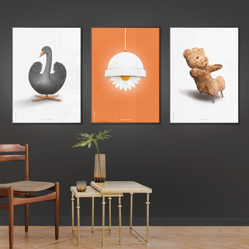 Brainchild – Poster – Classic – Orange – The Flowerpot